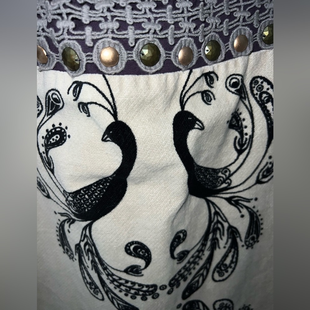 Free people size 4  tunic dress with ornate beading - Picture 4 of 9